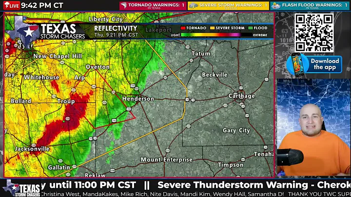 LIVE: Texas Severe Storms & Tornado Coverage (Nov 20, 2025)