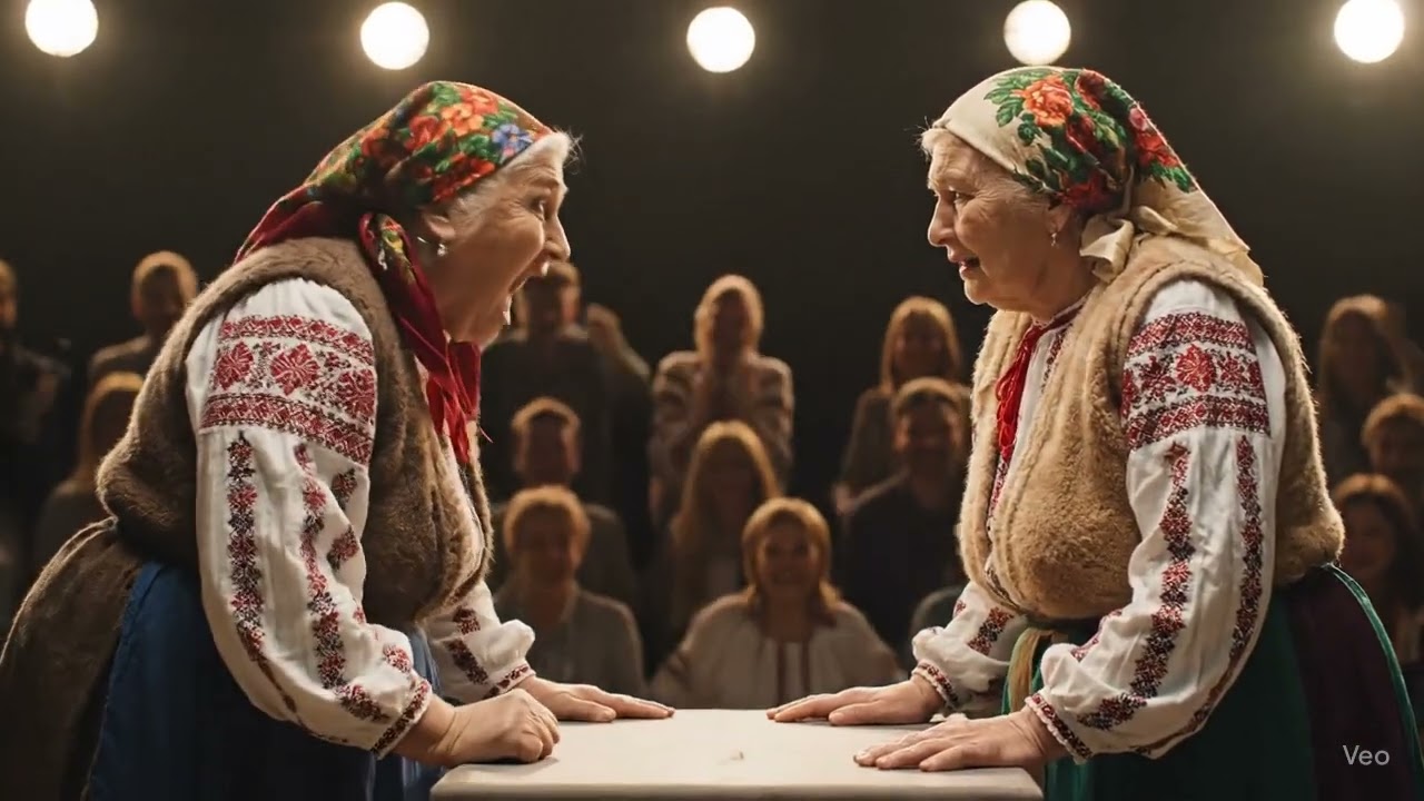 Чемпіонат бабусь з ляпасів — українські бабусі в бою! 🥊🤣