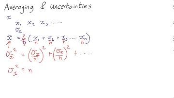Averaging Measurements to Reduce Uncertainties