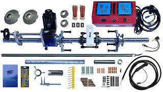 ZQ-SK50 portable boring machine installation and operation