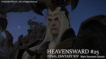 [FFXIV] Heavensward Main Scenario Quest 025. Bolt, Chain, and Island
