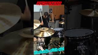 【Arch Enemy】♬Handshake With Hell / DRUM COVER #shorts #drum #metal