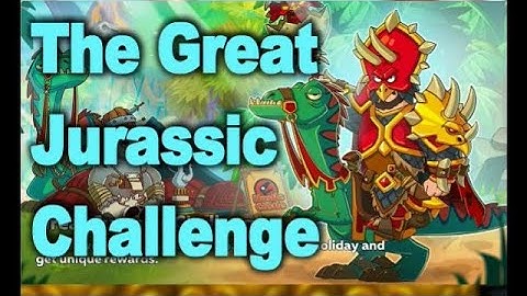 Hustle Castle New Event Great Jurassic  Challenge - Tips and Guide 2020