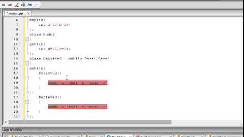 C++ Tutorial 46 - Abiguities in Multiple Inheritance