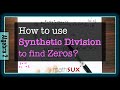 Understanding Synthetic Division and Polynomial Factoring