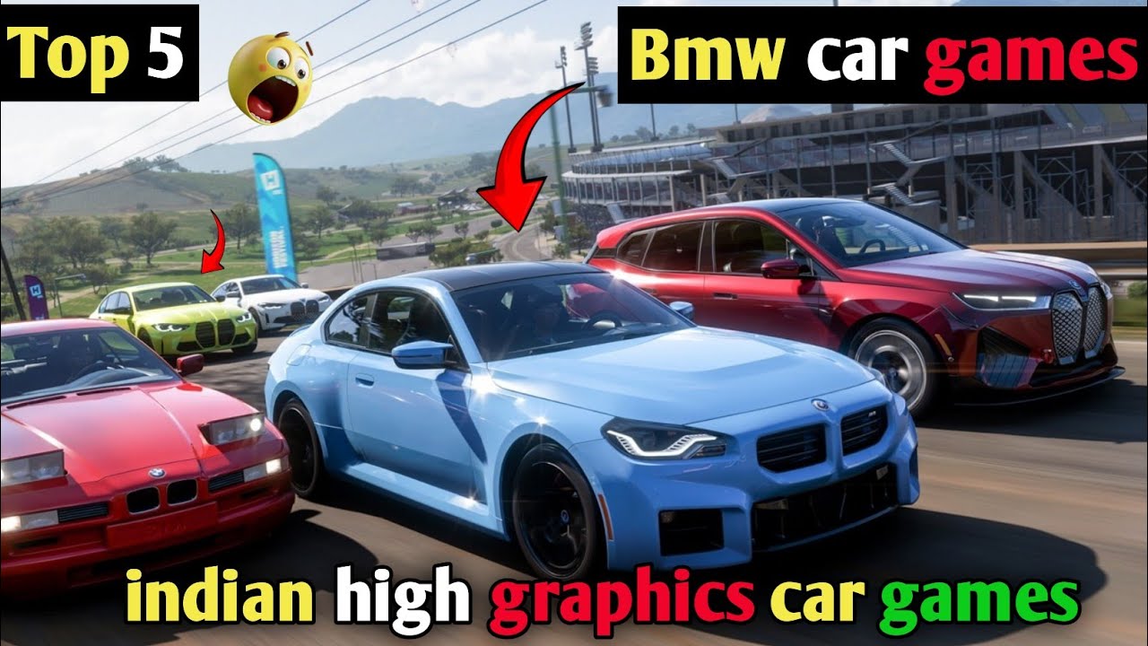 Top 5 realistic bmw car games 🤯 | Full offroad & open world maps 😃