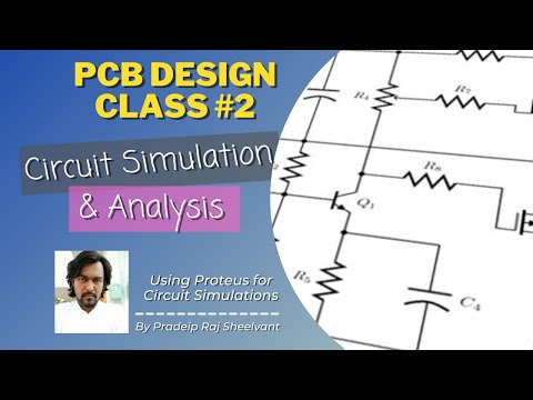 Video: Simulazione della progettazione di circuiti+PCB su Proteus: 10 passaggi Video: Simulazione della progettazione di circuiti+PCB su Proteus: 10 passaggi