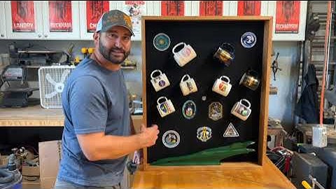 Shadow box display case build