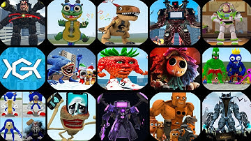 Nextbots In Playground Mod New Update 7.5.0 LIN GANG MELON MEMES,TA TA TA TA SAHUR,Sandbox In Space