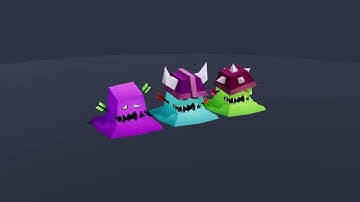 www.Meshtint.com | Toon Slimes Pack 1.1 - Updated animations + more