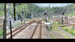 西武鉄道前面展望秩父線　パート飯能→吾野　Cabview Japanrail Seibu railway Hannou → Agano　May 2024