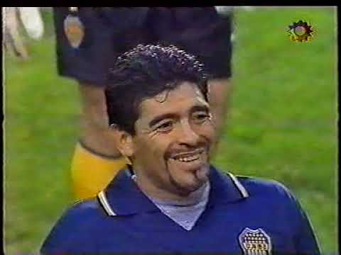 18-8-1997 (Amistoso) (con Maradona) Boca:2 vs U. Catolica (Chile):3