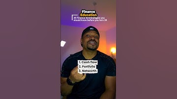 Part 10 30 Finance terminologies you should know before 30 #personalfinance #financialliteracy