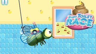 Baby Toilet Race: Cleanup Fun