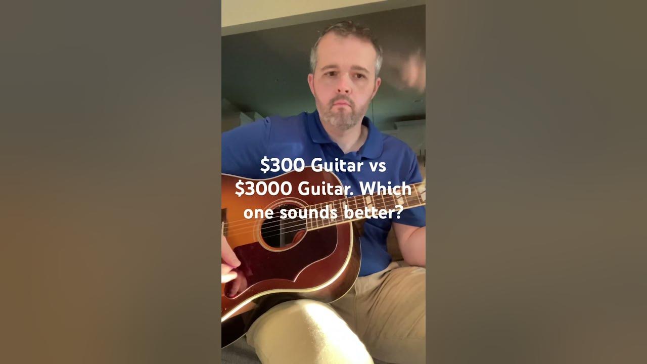 $300 Guitar vs $3000 Guitar (Seagull vs Gibson)