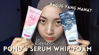Battle POND'S Serum Whip Foam Bright Beauty VS Pure Bright | Risa Florendo