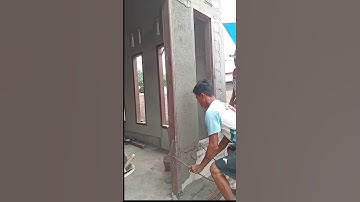 Using this tool, plastering is flatter and faster.....