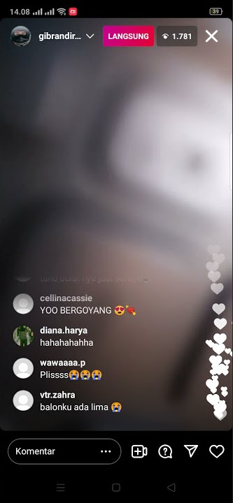 Kekocakan Gibran dirgantara live di Instagram 😭🤣 #gibran #gibrandirgantara #wattpad