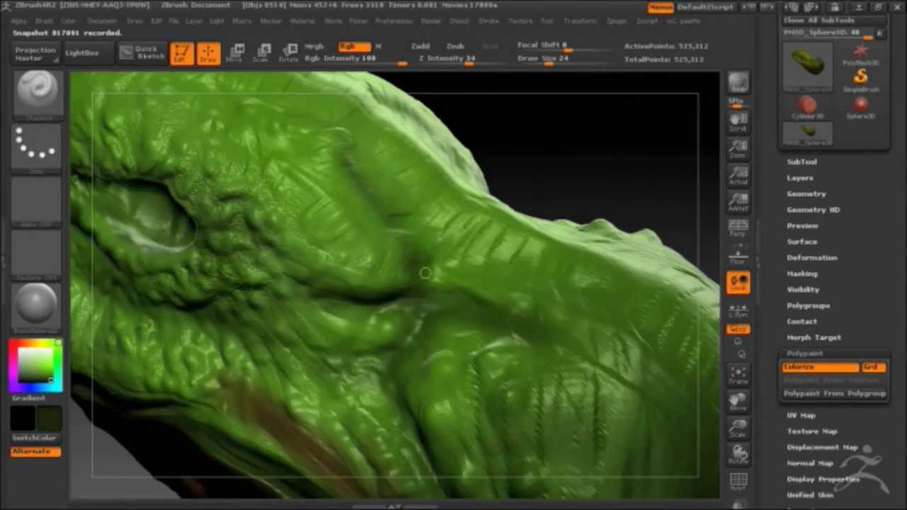 Zbrush practice YouTube