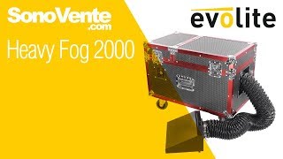 Vidéo: Machine à fumée lourde EVOLITE HEAVYFOG 2000C