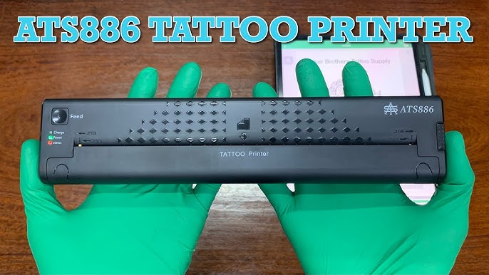 ATS886 Bluetooth Wireless Tattoo Stencil Printer – Yilong® Tattoo Supply  Official Site