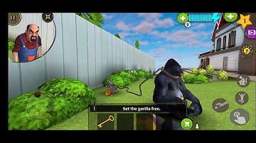 Scary Stranger 3D Gorilla Mode