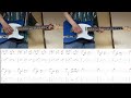 BUMP OF CHICKEN 宝石になった日 ギター 弾いてみた TAB譜付※最後にBFLYverのギターソロあり
