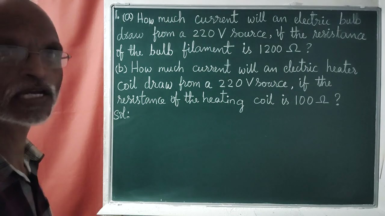 Class 10 chapter ELECTRICITY ( numerical sums) NCERT textbook.