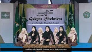 TIARA VERSI SHOLAWAT || GEBYAR SHOLAWAT LIVE YOUTUBE KHANIFAH KHANI ||