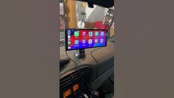 Introducing the Portable Wireless Carplay/Android Auto System with DASH BACKUP Cam! #nbcr #carpuride