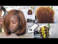 HOW TO STRAIGHTEN HAIR WITH NO DRCT HEAT AND NO CHEMICALS- MAGIC ROLLER SET 🤩