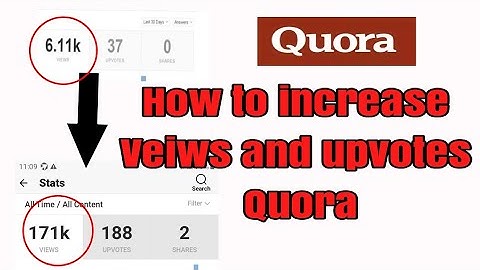 How to increase quora upvotes and views organically