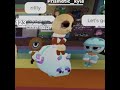 bobette riding on her dog 🐶 #funnyshorts #roblox #dandysworld