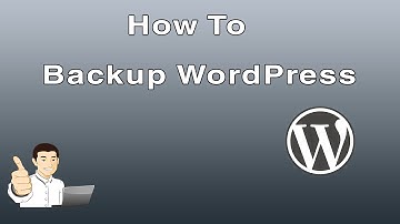 How To Backup Your WordPress Site With XCloner - Free!