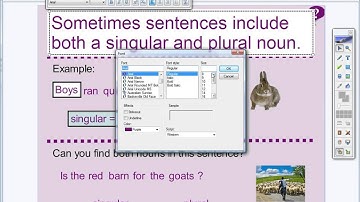 Using Text Tools in MimioStudio Part 2 -Right Click Font Menu
