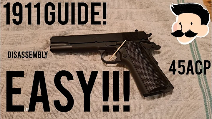 1911 Disassembly/Reassembly! VERY EASY GUIDE! Tisas 1911 45 ACP!