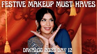 Top 5 Under ₹500 Festive Makeup Must Haves | #Diwalog2023 Day 12 | Shreya Jain