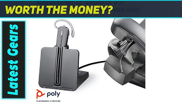 Poly CS540: Untether Your Desk Phone with This Amazing Headset!