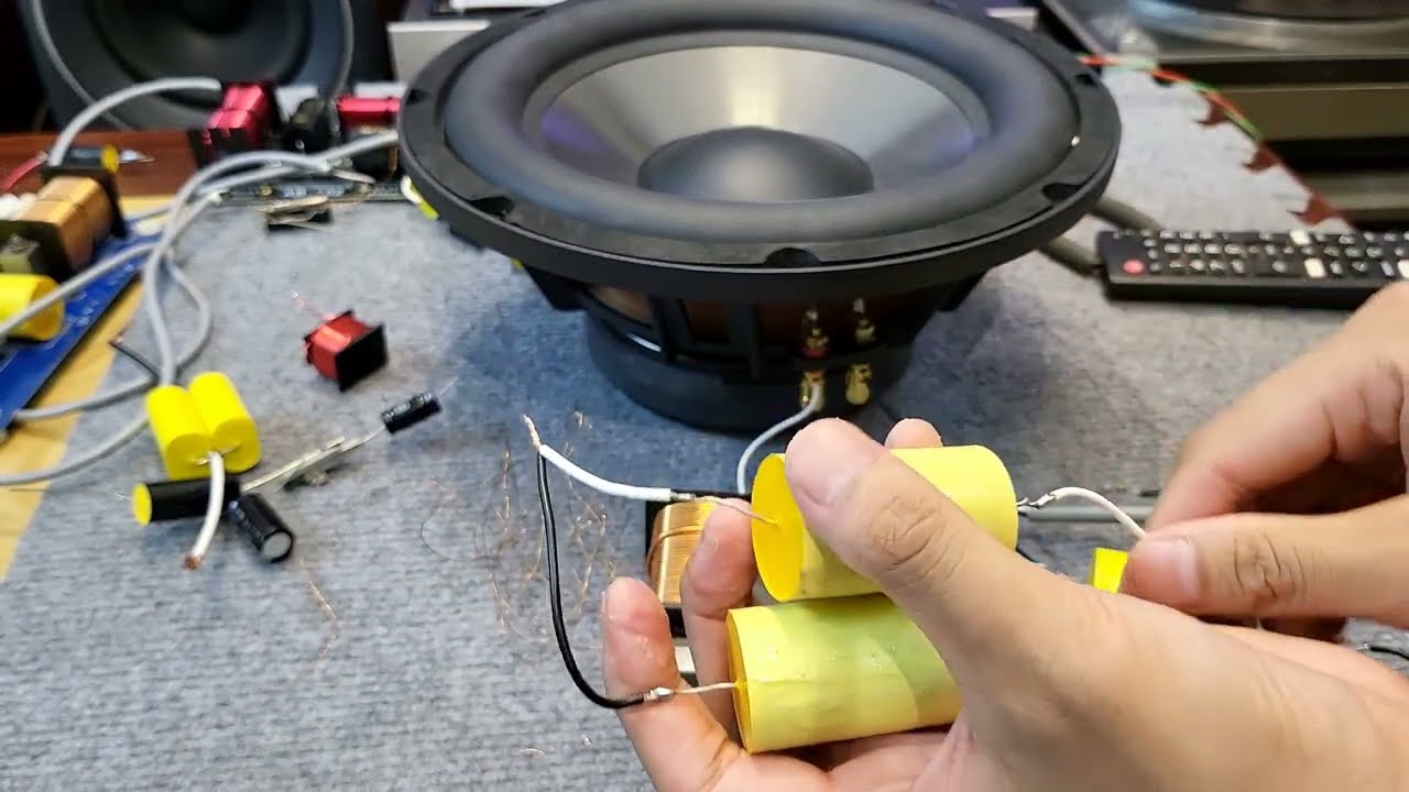 Cách dùng TỤ Tăng âm trầm hoặc lời ca cho loa Bass, dập Mass bằng tụ