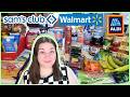 OVER BUDGET $300 Grocery Haul | Aldi, Walmart, &amp; Sam's Club