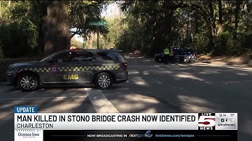 VIDEO: Coroner identifies man killed in Stono Bridge crash