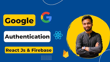 Google Authentication with React Js | Firebase google authentication wtih react
