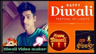 How to use Diwali video maker,Best software Editor, Happy diwali screenshot 1