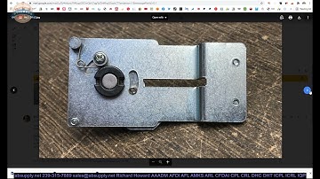 Dogging Assembly 2 649 0279 for 4500 series   Hager