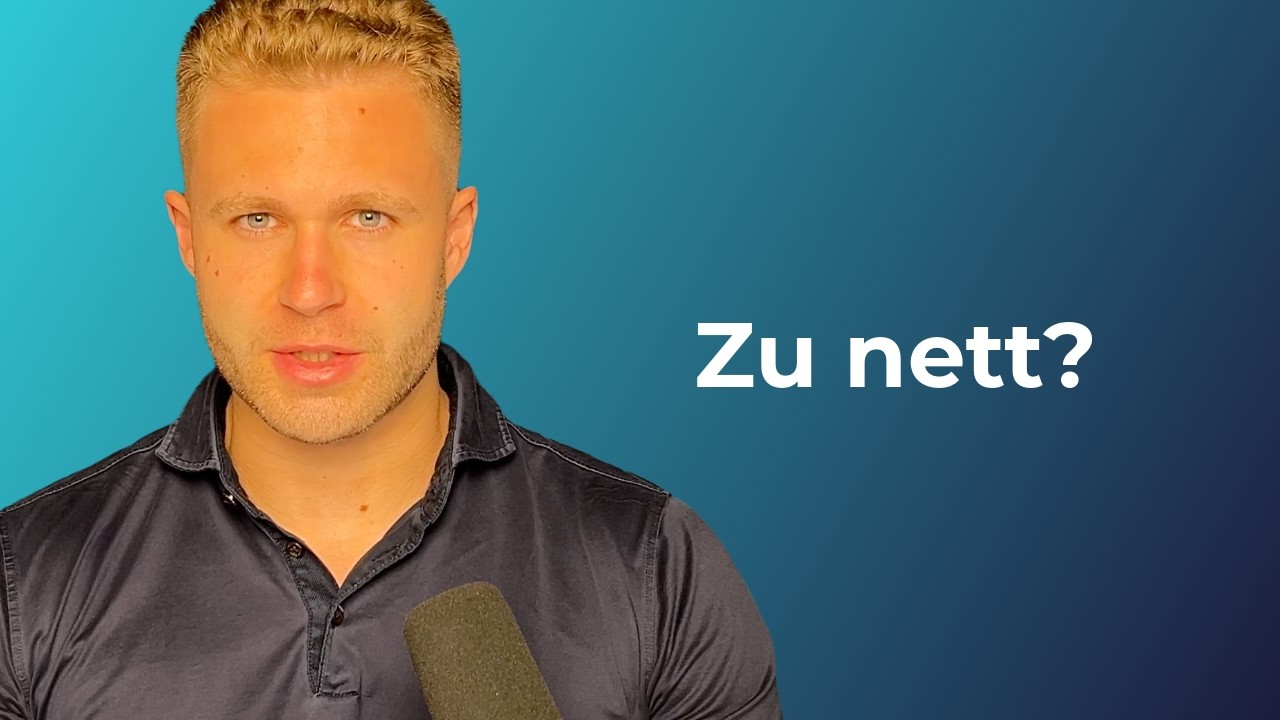 Warum Menschen Dich nicht mögen, wenn Du zu lieb zu ihnen bist