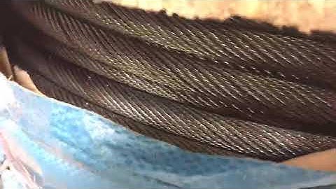 Cáp chống xoắn không mạ D18  35x7+ IWRC - Liên hệ 0901577139