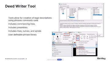 2024 Civil User Conference - Deed Boundary and Deed Writer Tools