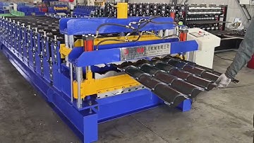 Glazed Tile Roll Forming Machine #machine #rollformingmachine #manufacture #automatic #building