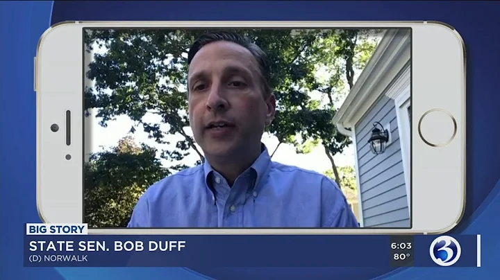 VIDEO: CT Senator Duff says officer spat at him over police accountability bill