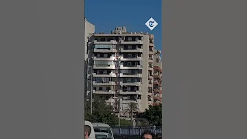 Missile From An Israeli Jet Strikes Beirut Building 